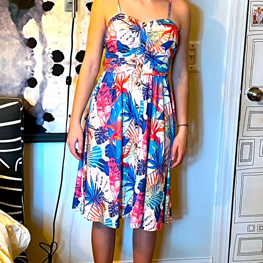 Festival dress so flirty and Anthropologie inspired. Like new.